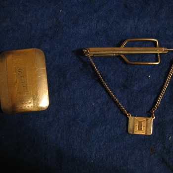 Dad's Wedding Accessories~ 1936 - Accessories