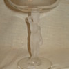 CHAMPAGNE OR WINE  ART GLASS 