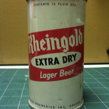 Vintage Rheingold 12 Oz. beer can - Breweriana