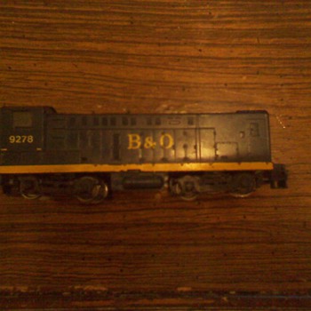 Baltimore and Ohio HO Scale 9278 Diesel Engine