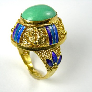 More Mongolian Jewelry Eye Candy! - Asian