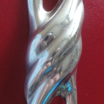 60's Sterling Silver Mexican brooch