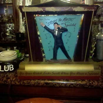 Old Spiedel Bert Parks Display - Music