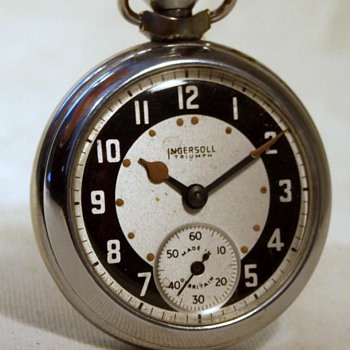 Festival of Britain Ingersoll 'Triumph' Pocket Watch - Pocket Watches
