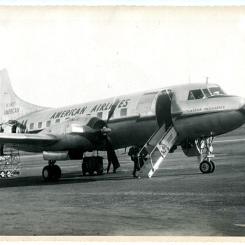 Old American Airlines Airplane Photo
