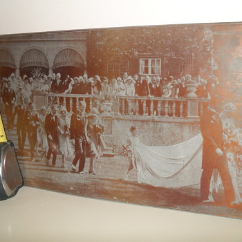 1926 McLaughlin Wedding at Parkwood Estates (Etched plate) - Photographs