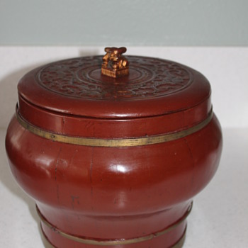Wooden Box - Asian