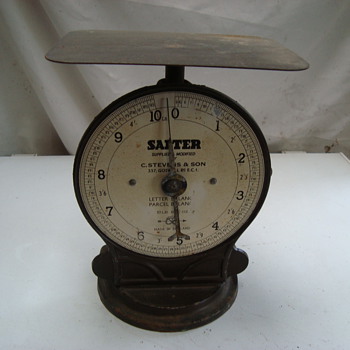 Salter vintage post office scales