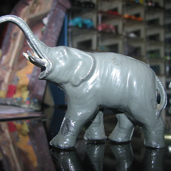 Metal elephant figure  - Animals