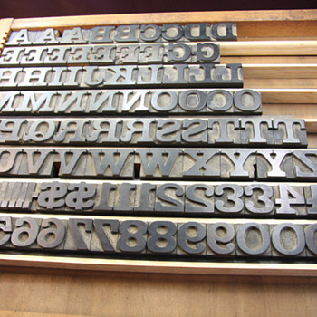 Cooley Clarendon Extended Wood Type Font - Office