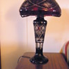 Red Glass Lamp