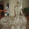 cut crystal cruets