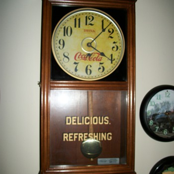 Coco Cola Clock - Coca-Cola