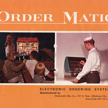 Vintage Order Matic Catalogue - Advertising