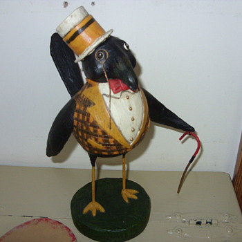 the black bird - Folk Art