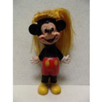 UNUSUAL RUBBER GUND MICKEY DOLL - Animals