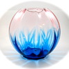 Kralik Ball Vase, ca. 1920s - another take on Pink & Blue