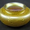 QUEZAL ART GLASS MINIATURE VASE, circa 1905