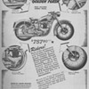 1950 B.S.A. Motorcycle Advertisement