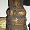 wood carved buddha