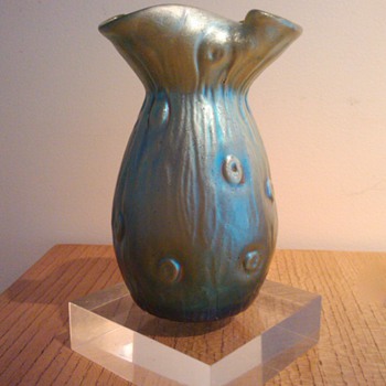 LOETZ CRETA SILBERIRIS RUSTICANA c.1899 - Art Glass
