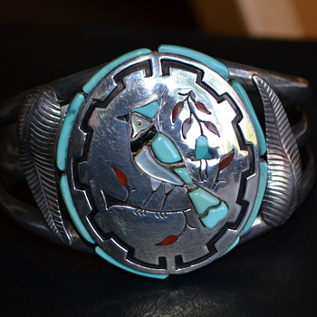 Navajo Silver / Turquoise Matching Bracelet and Ring