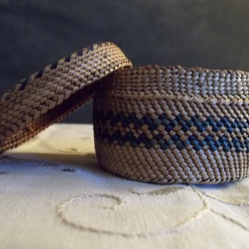 Northwest Coast Makah Trinket Basket