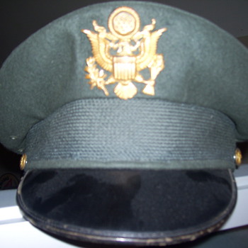 vintage army hat 