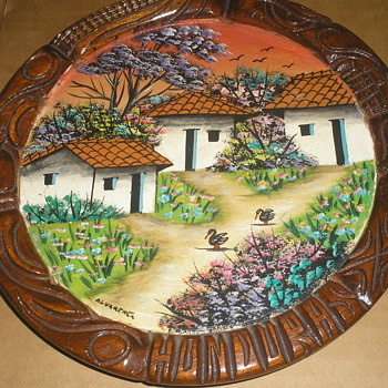 PAINTING ON WOOD ALVARENGA