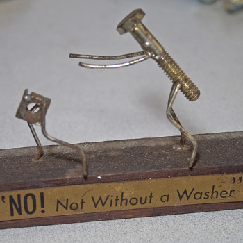 "No ! Not without a washer" - Tools and Hardware