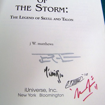 Anyone know the Autographs in this book