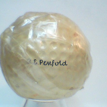 A. E. Penfold Signature Golf Ball circa 1940s - Outdoor Sports