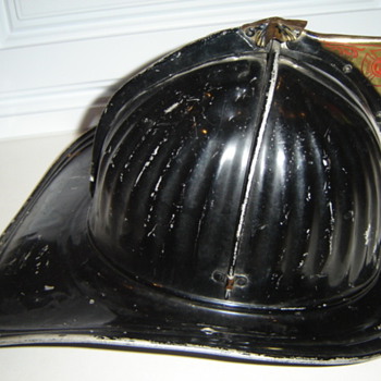 Vintage Firefighting Helmet
