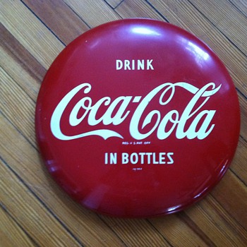 16" Drink Coca-Cola in Bottles sign - Coca-Cola