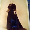 Cabinet Card - Gracious Older Lady in Velvet Gown