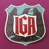 1930's International Grocer's Association Sign.