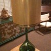 Mid Century Modern Green Flask Lamp - Parzinger?