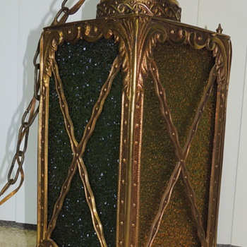 Hanging Brass Lamp