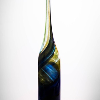 Bengt Orup Spontana Bottle Vase - Art Glass