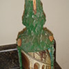 Musical-Wine or ? decorated bottle- Never been opened-Italy