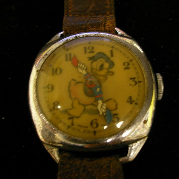 Donald Duck Wristwatch By Ward - Wristwatches