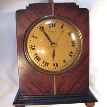 Hammond Art Deco Bichronous Mantle Clock, Columbia 1931 