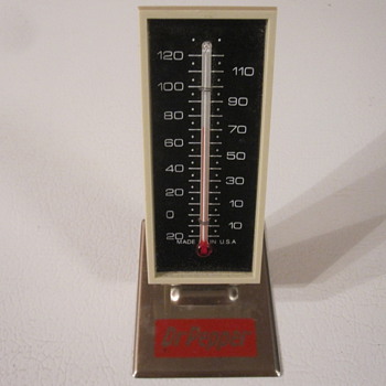 Dr. Pepper Thermometer