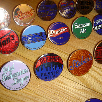 Tap knob inserts - Breweriana