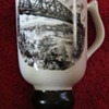 Hall China tri-state East Liverpool Ohio pottery festival 1970 mug