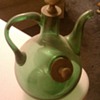 Green pitcher with compartment