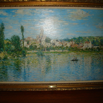 Claude monet painting