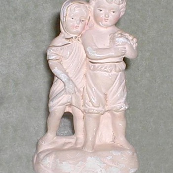Chalkware figurine - Art Pottery