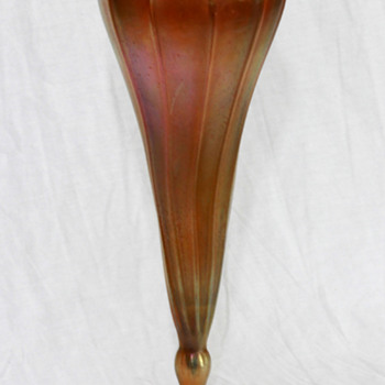 L.C. Tiffany Gold Favrile Floriforms - Art Glass
