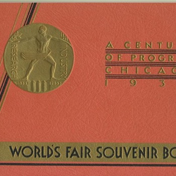 1934 Worlds Fair Souvenir Book